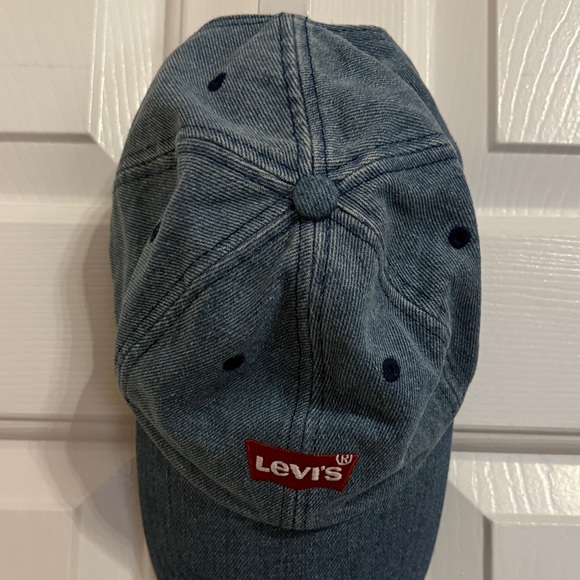 Levi's Classic Blue Denim Hat - Picture 9 of 11